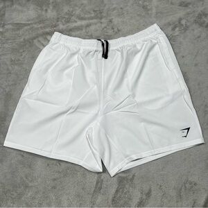 NWT Gymshark Arrival 7” Shorts Mens S-XXL Slim Athletic Gym Workout White